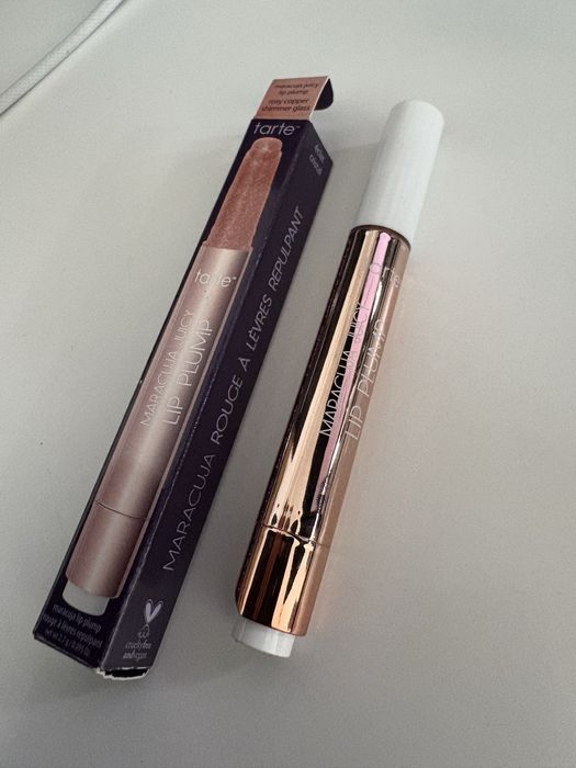 Tarte Maracuja Juicy Lip Shimmer Glass Plump blyszczyk Rosy Copper