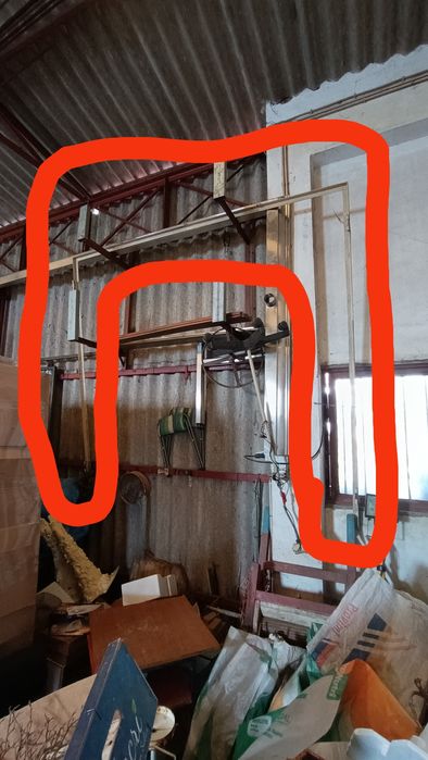 Portão de folha em ferro