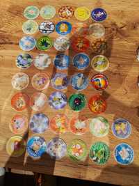 Pokemon tazos - kolekcja 158 sztuk