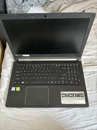 Laptop Acer Aspire 5, geforce mx130 2GB, 8GB RAM DDR4, uszkodzony dysk