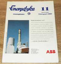 ENERGETYKA listopad, rok 1997 - miesięcznik branżowy SEP