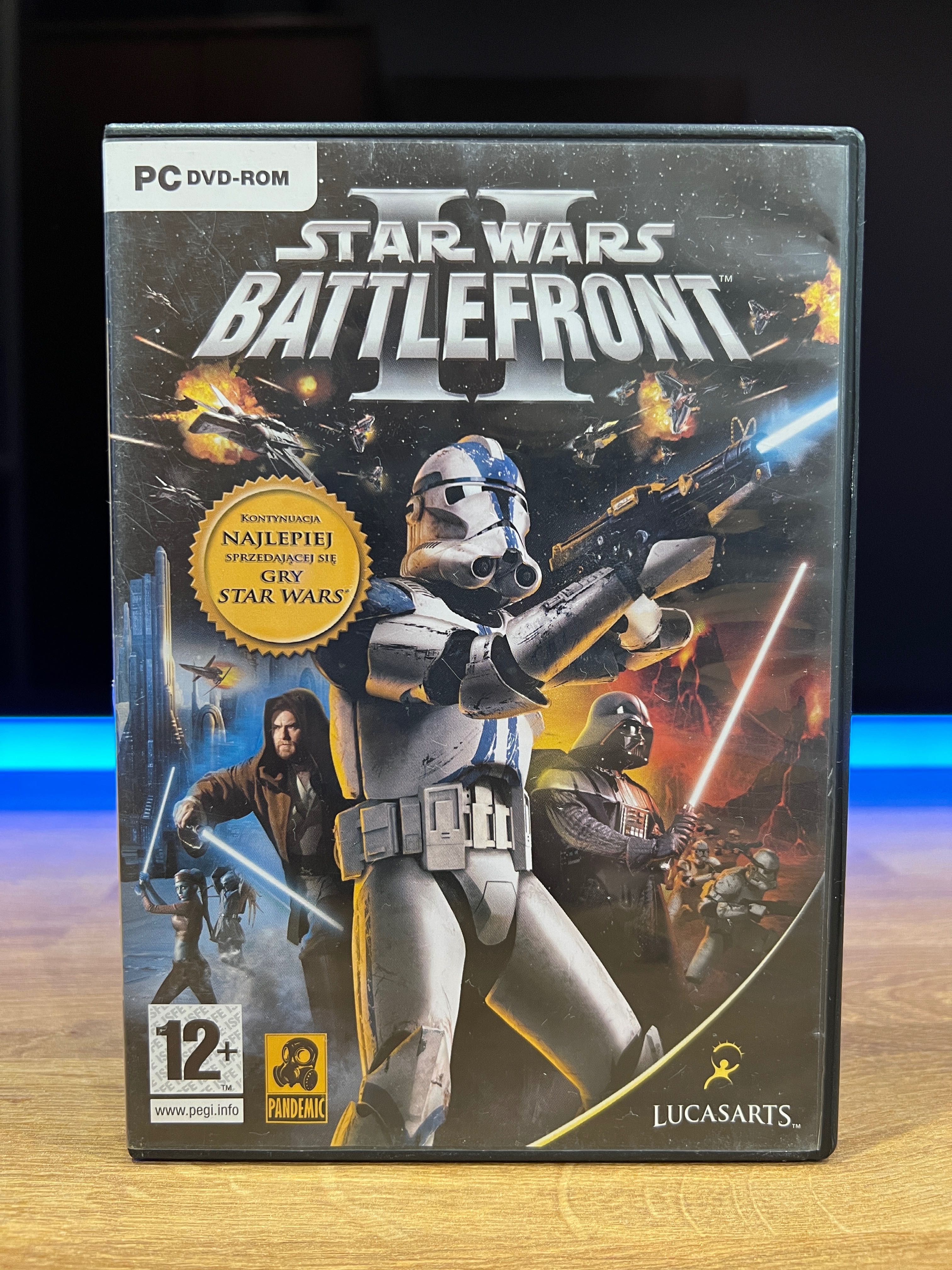 Star Wars Battlefront II (PC PL 2005) DVD BOX premierowe wydanie