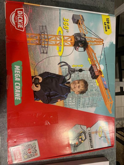 Dickie Toys Dźwig 120 cm sterowany pilotem