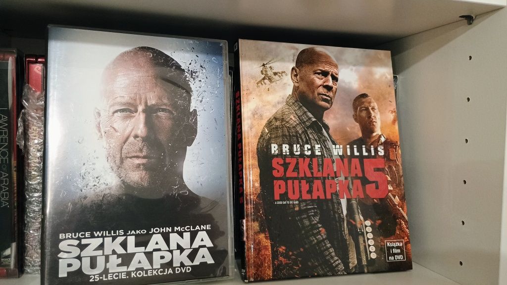 Szklana pułapka film dvd komplet 1-5 25 lecie kolekcja dvd