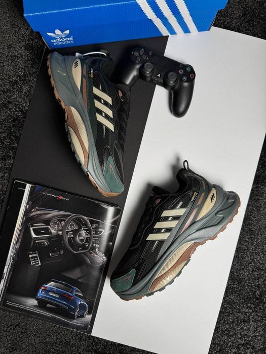 Чоловічі кросівки Adidas MTS Pro GTX Black Beige Green [41-46]
