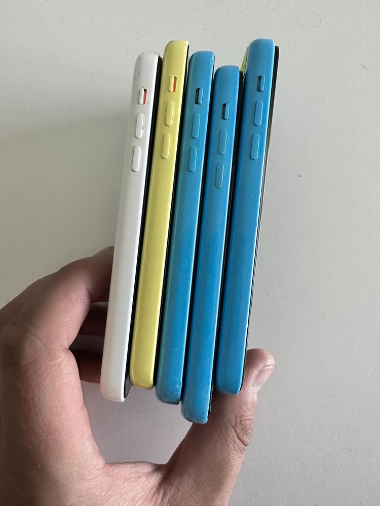 Lot iphone 5C 5шт