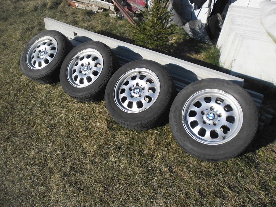 4× Felga aluminiowa BMW OE 46 styling 6.5" x 15" 5x120 ET 42