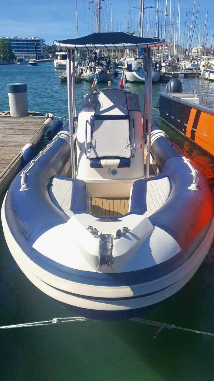 2002 Cobra 7.5m RIB – Honda 200CV 4 Tempos, Excelente Estado
