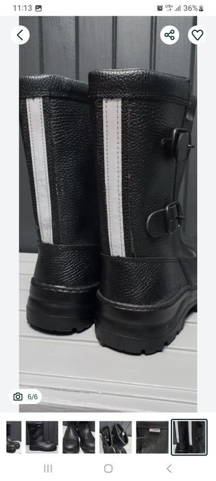 Nowe buty bezpieczne saperki 43