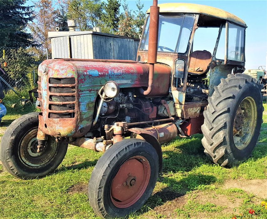 Ursus Zetor C4011 nr fab. 12.632, C360 obciążniki osi, lampy, błotniki