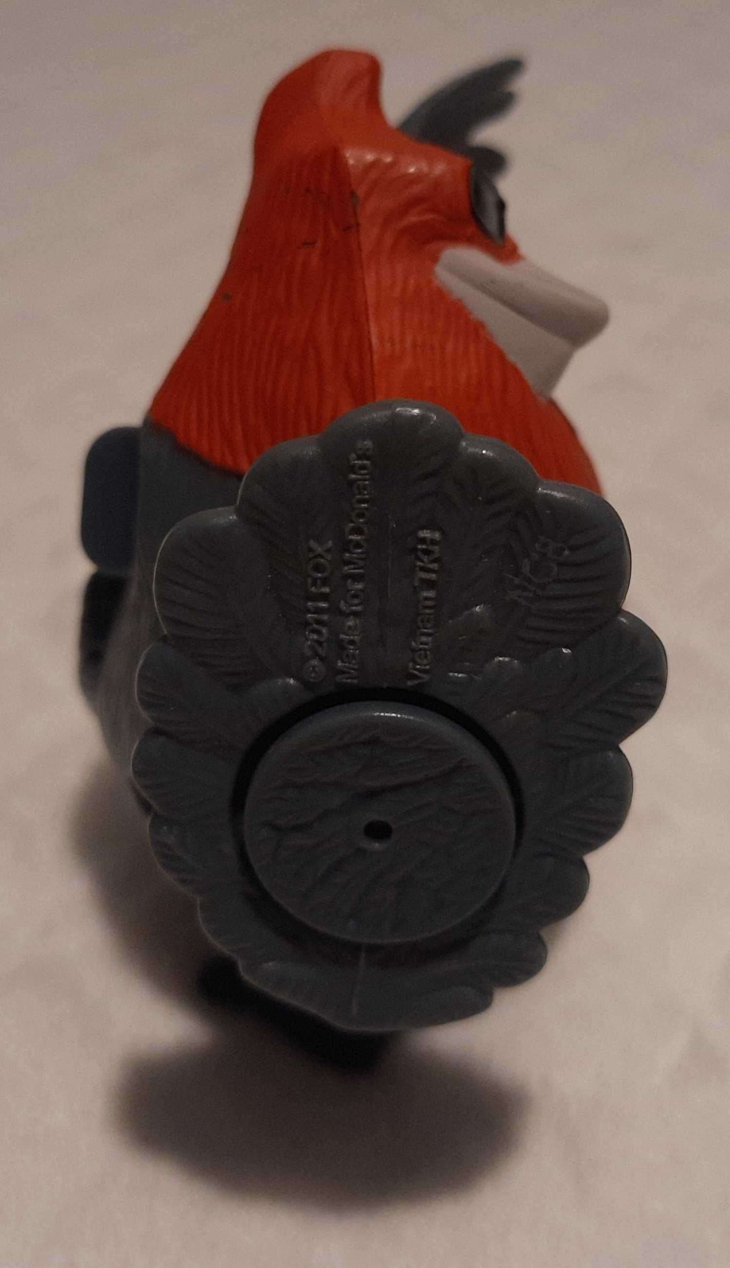 Ptak, 9cm, Rio, McDonald's, Fox, 2011 (Zabawka)