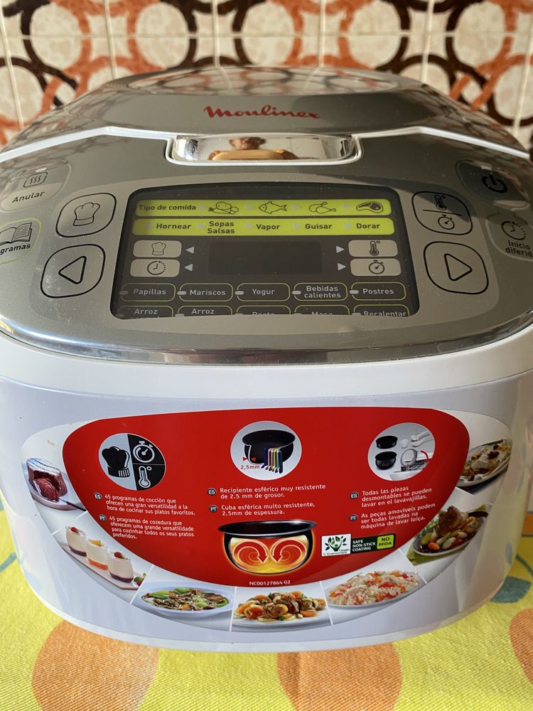 Robot Moulinex como nova usada uma so vez