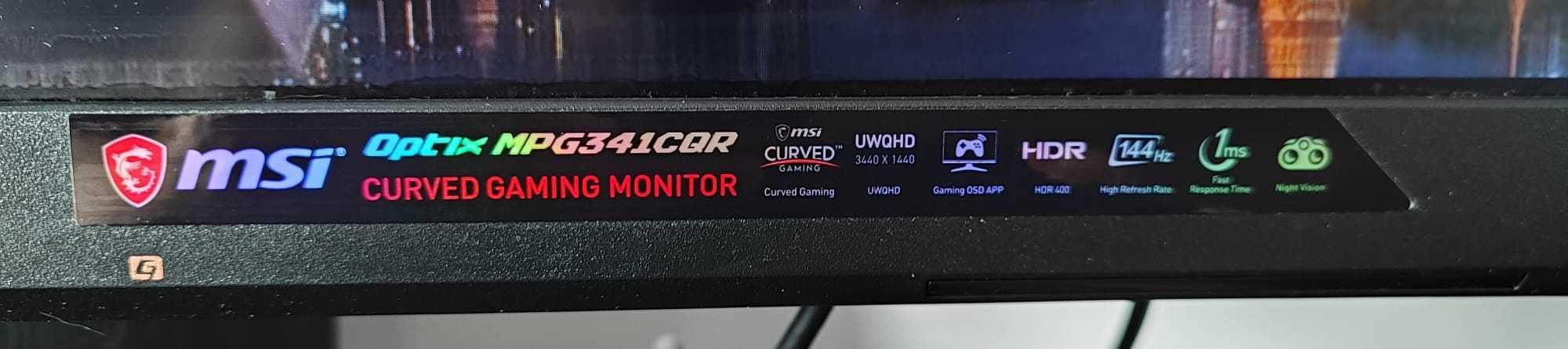 Monitor dla graczy MSI Optix MPG341CQR Curved