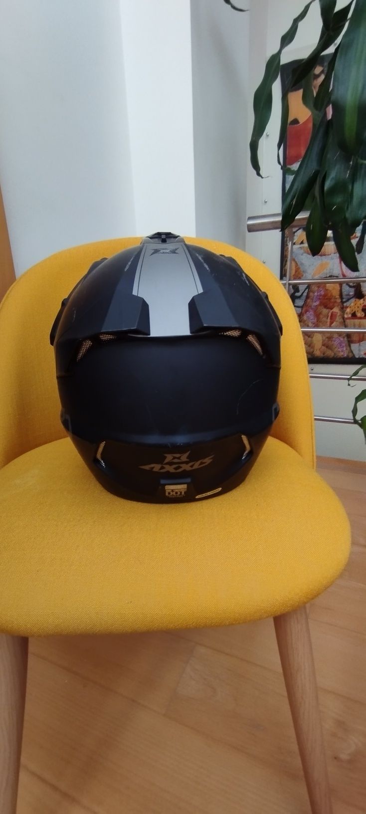 Capacete axxis policarbono para off road