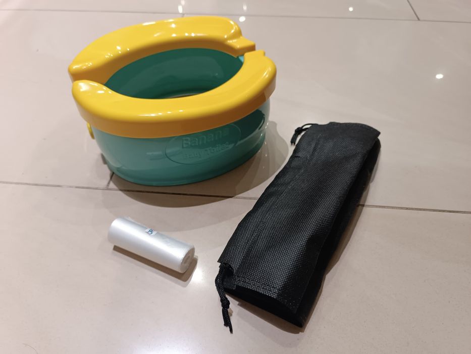 Nocnik turysryczny składany + woreczki