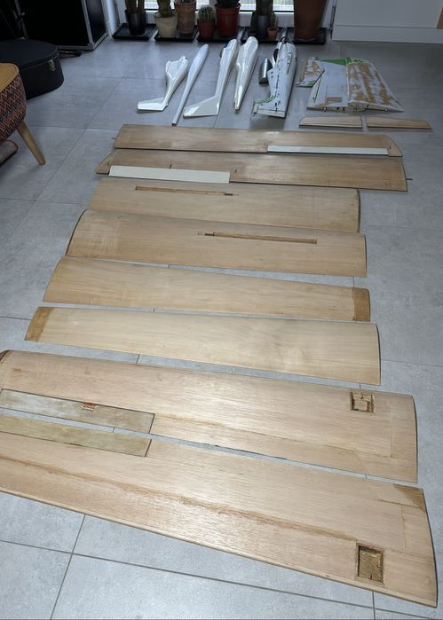 Samolot RC szybowiec motoszybowiec skrzydła