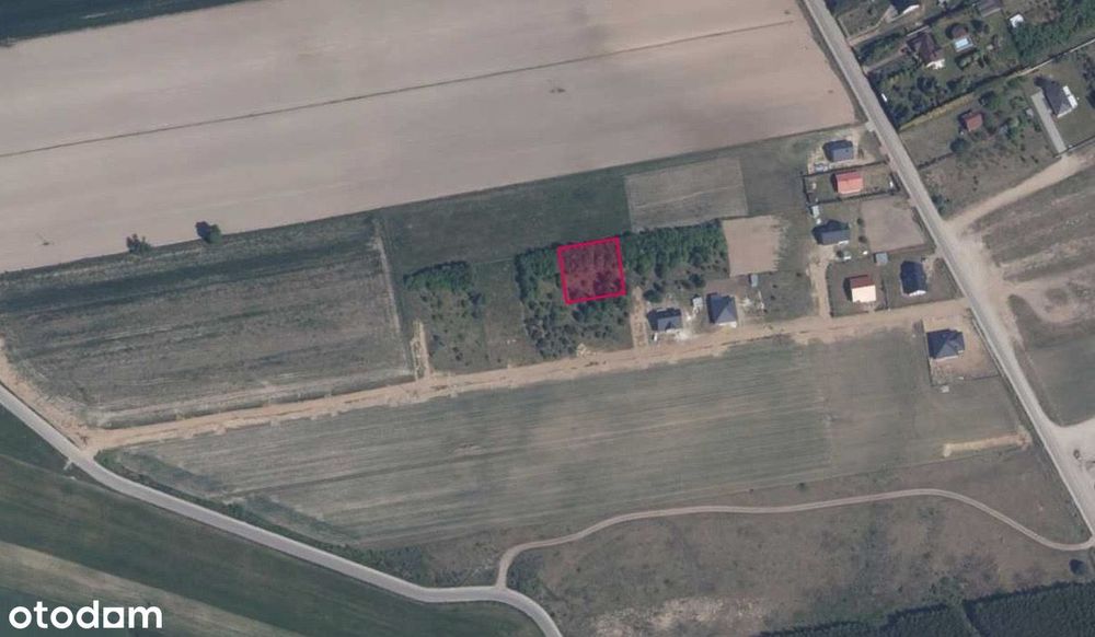 Działka 877/7 w miejscowości Różan