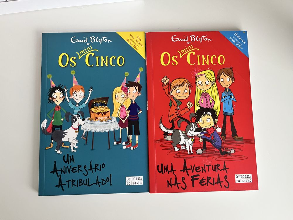 Os mini Cinco - volumes 1 e 9