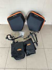 Torby sakwy kufry ktm duke 125 390 oryginalne ze stelażem powerparts