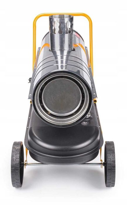 Nagrzewnica Olejowa 40 KW Z KOMINEM Spalinowa Dmuchawa + TERMOSTAT LCD