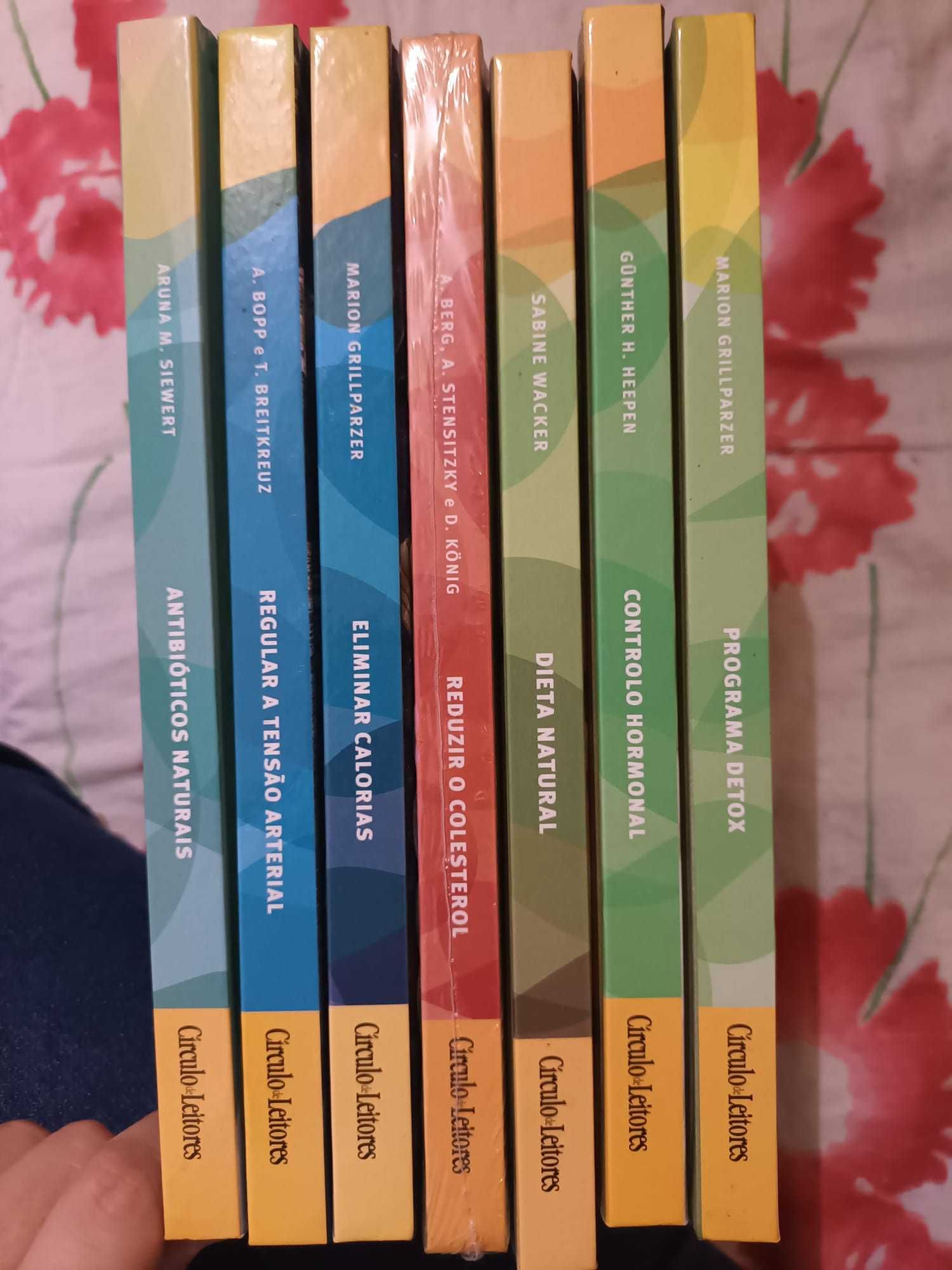Conjunto livros medicina natural.