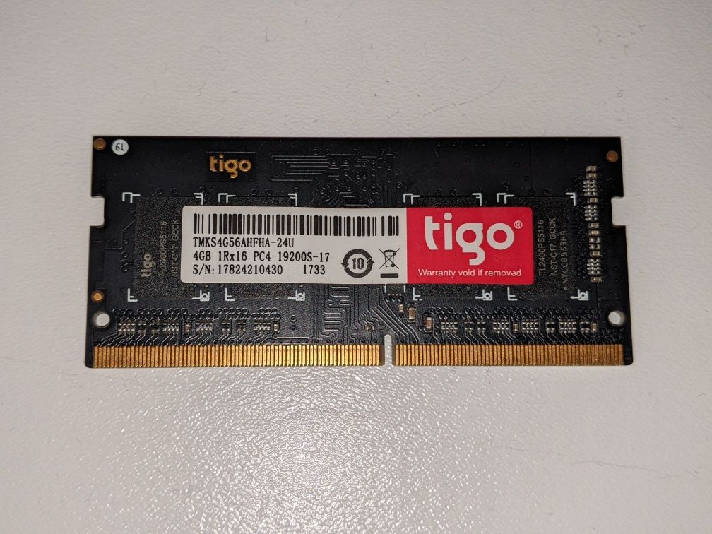 Оперативна пам' ять ноутбука SODIM Tigo DDR4 4Gb (TMKS4G56AHF