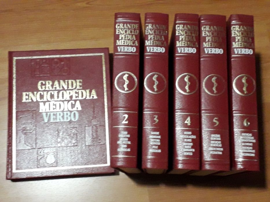 Enciclopédia Médica da Verbo 6 volumes