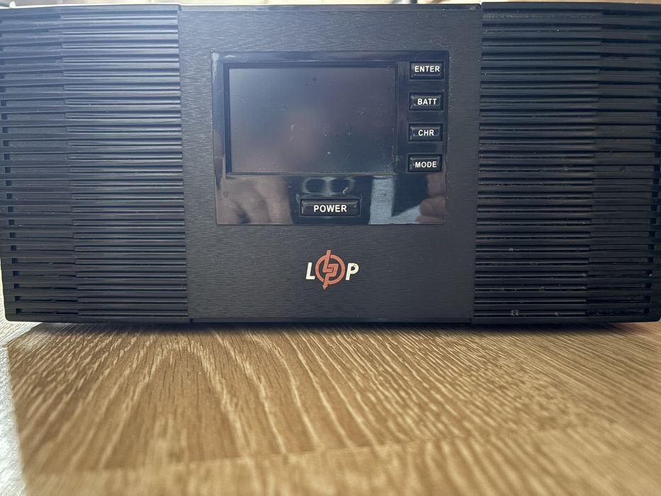 Locig Power ДБЖ 1500Вт + аккумулятор EuroPower 12V 100A