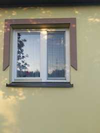 Okna drewniane dwuszybowe z demontażu 118x116. Już tylko jedno.