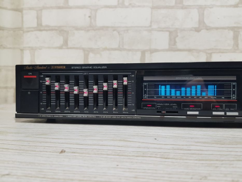 Еквалайзер FISHER EQ-875, 9 смуг, б/у з Німеччини