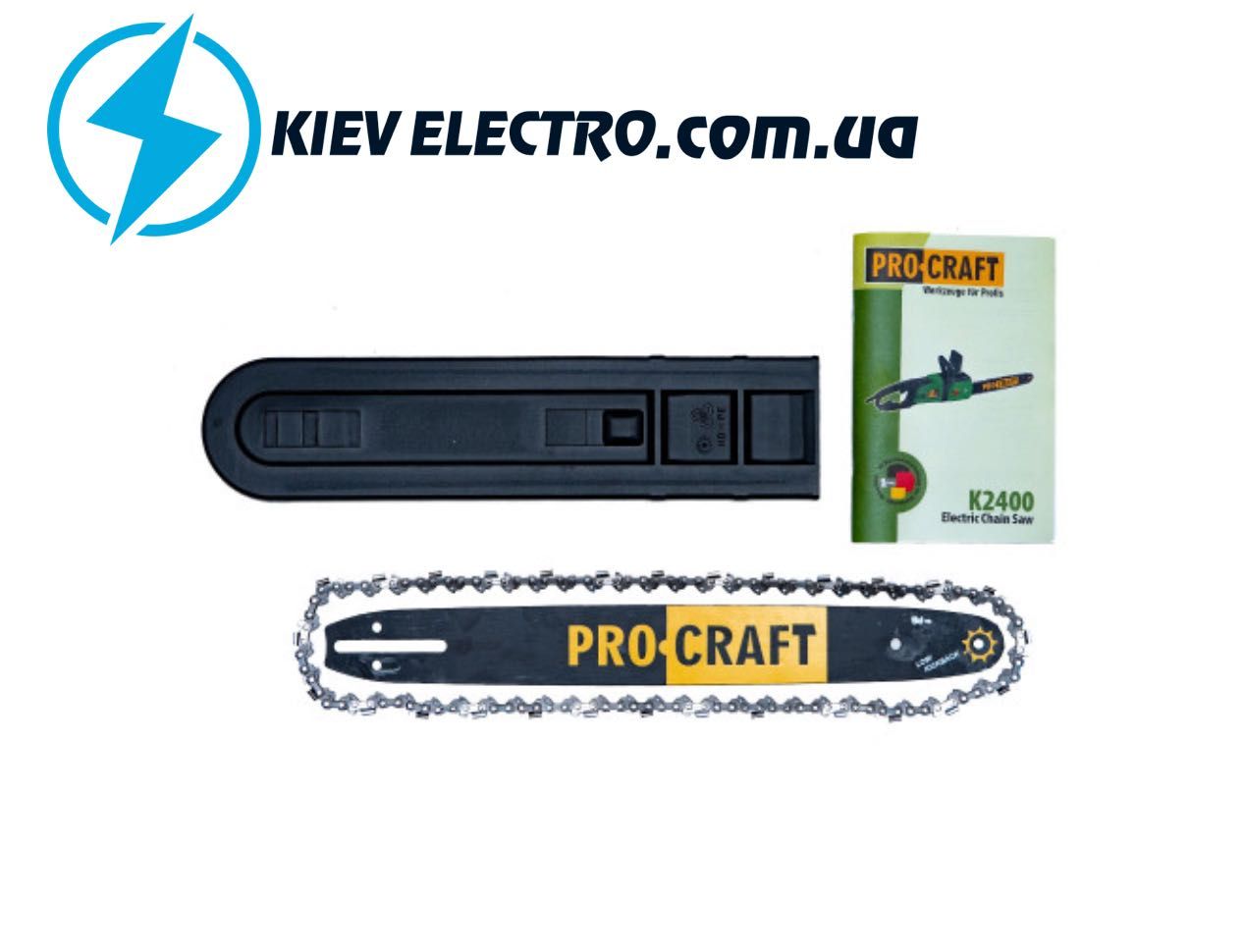 Пила электрическая, электропила PRO CRAFT K 2400 (МАСЛО в ПОДАРОК)