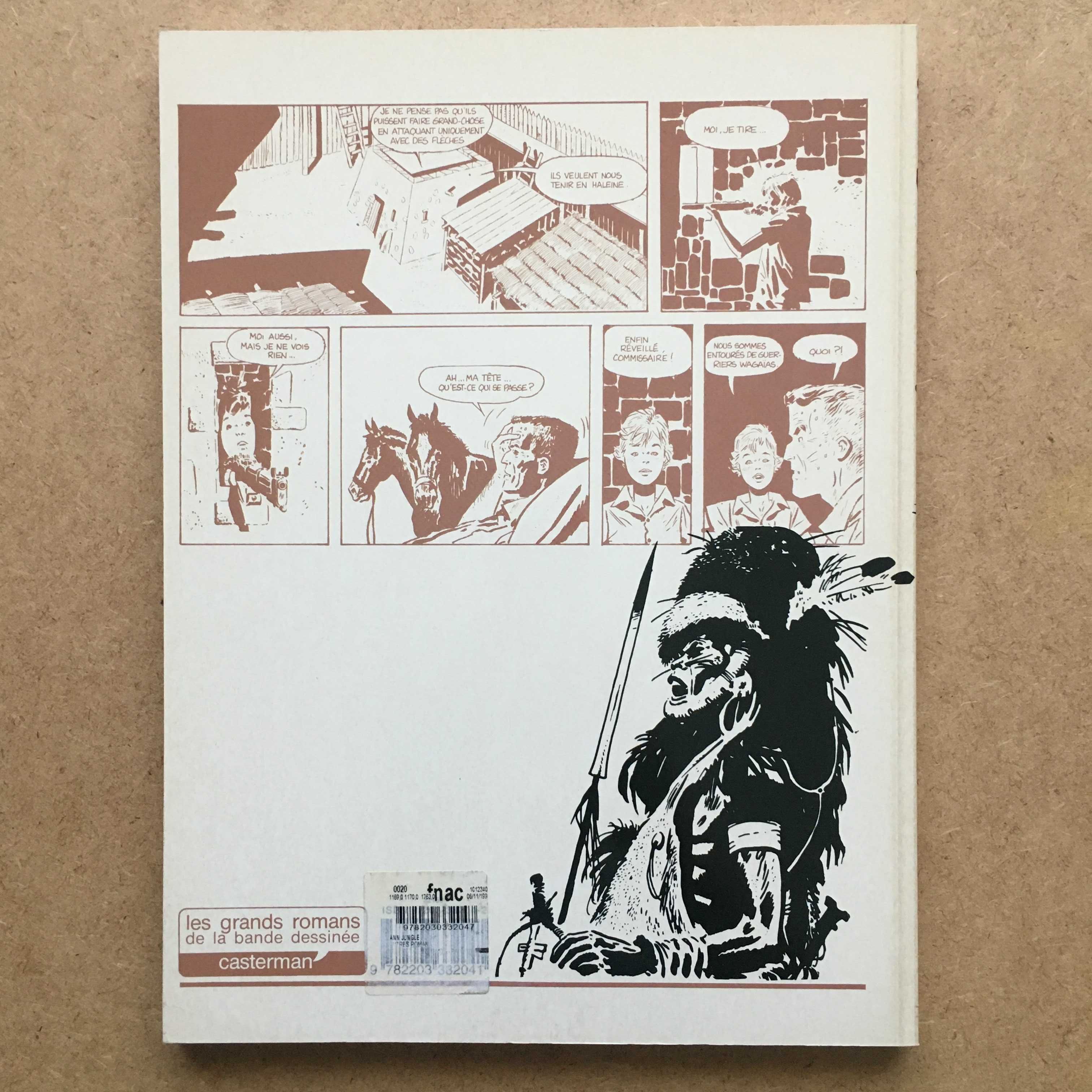 "Ann De La Jungle" de Hugo Pratt (integral a preto e branco)
