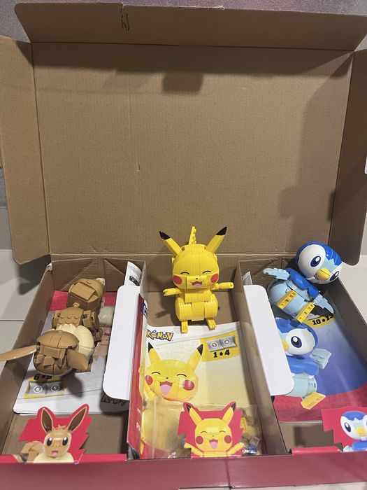 Mega zestaw klocow pokemon