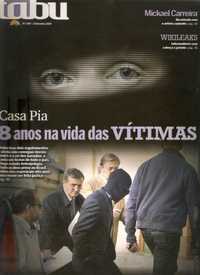 processo Casa Pia tema na revista Tabu de setembro de 2010