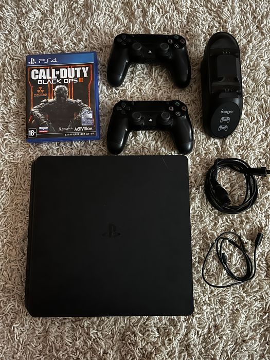 Продам PS 4 slim 500 gb