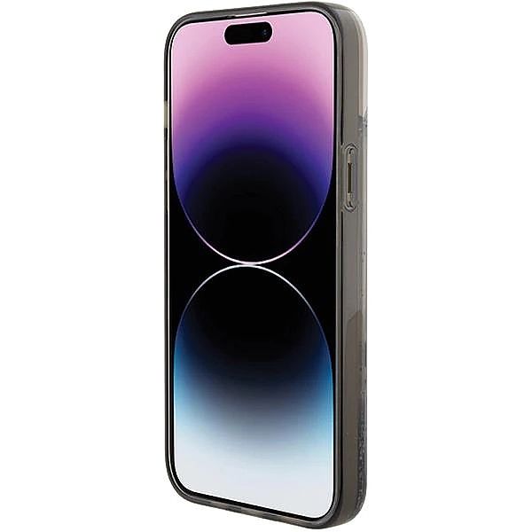 Etui Karl Lagerfeld Liquid Glitter Choupette do iPhone 15 Plus - przez