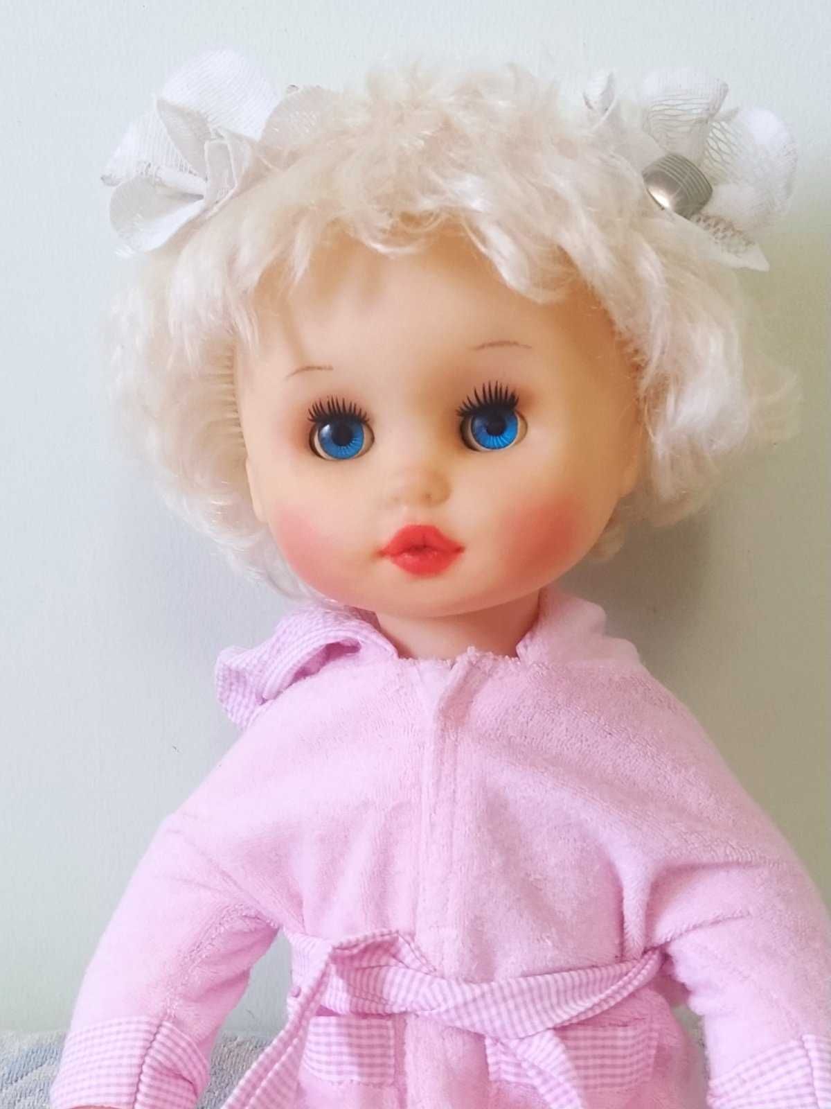 вінтажна лялька кукла 55 см резина + пластик колекційна большая