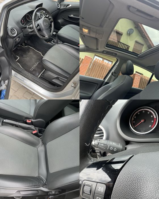 Opel Corsa 1.4 + lpg, skora, panorama wersja Cosmo