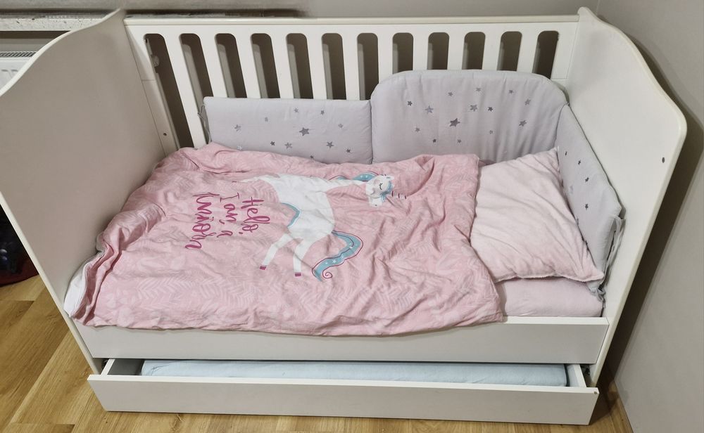 Łóżeczko 140x70cm tapczanik Meblik