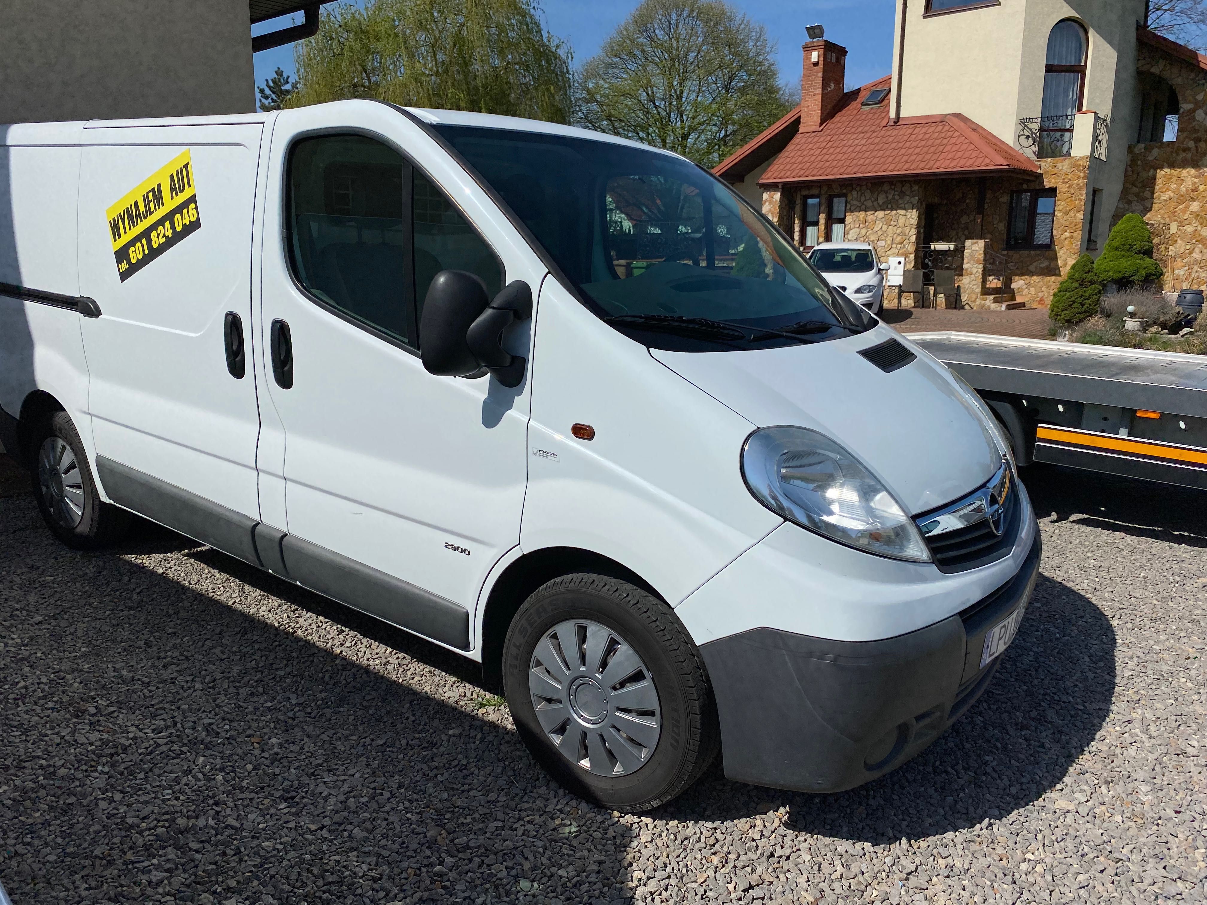 Wynajem opel vivaro  bez limitu km, OC, AC, ASSISTANCE, NNW,