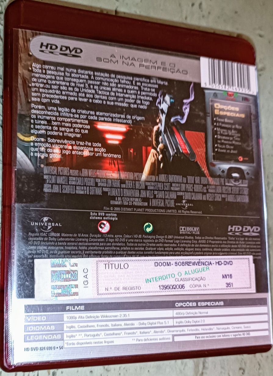 Antigo Doom (HD DVD, 2005)