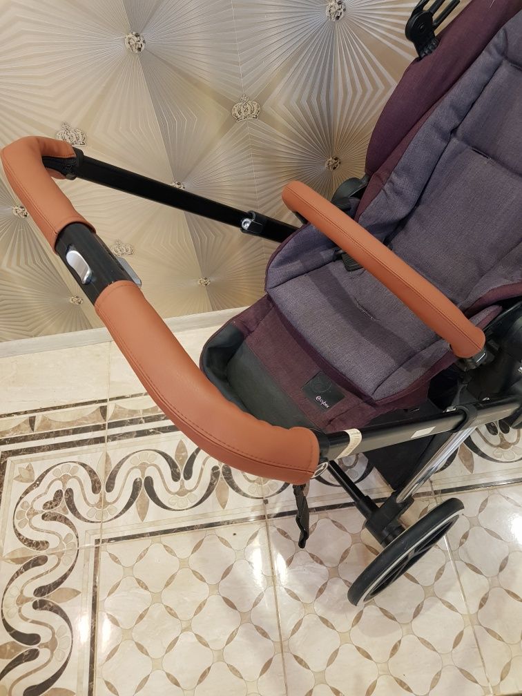 Чехол на ручку и бампер Cybex Priam Cybex mios,Bugaboo,hot mom,Premium