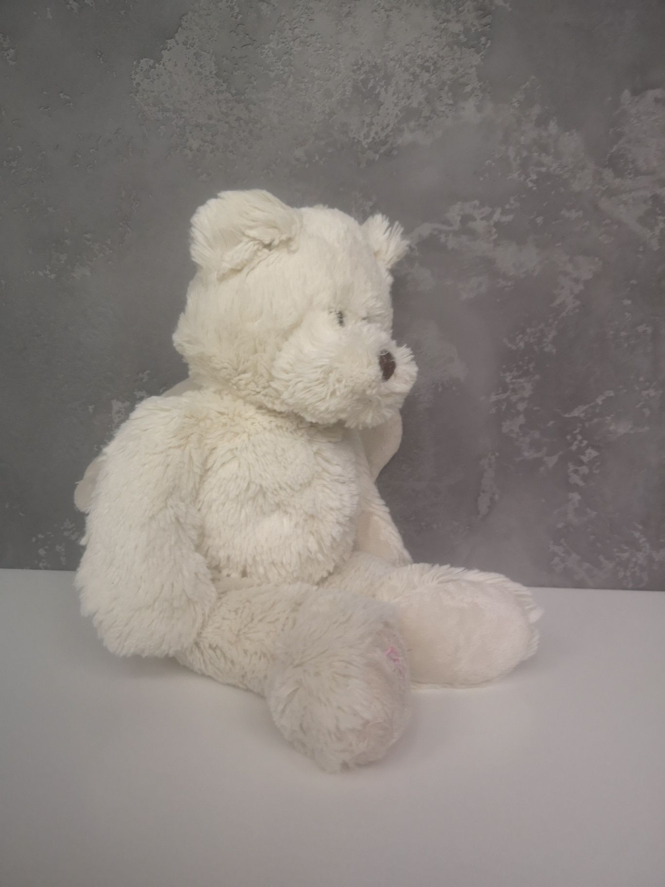 Мягкая игрушка медведь мишка с крыльями гранулятор 36 см