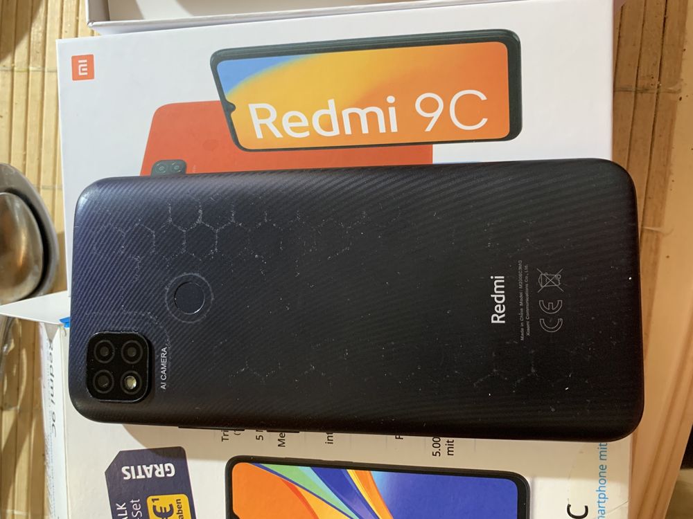 Redmi 9C 32gb полный комплект
