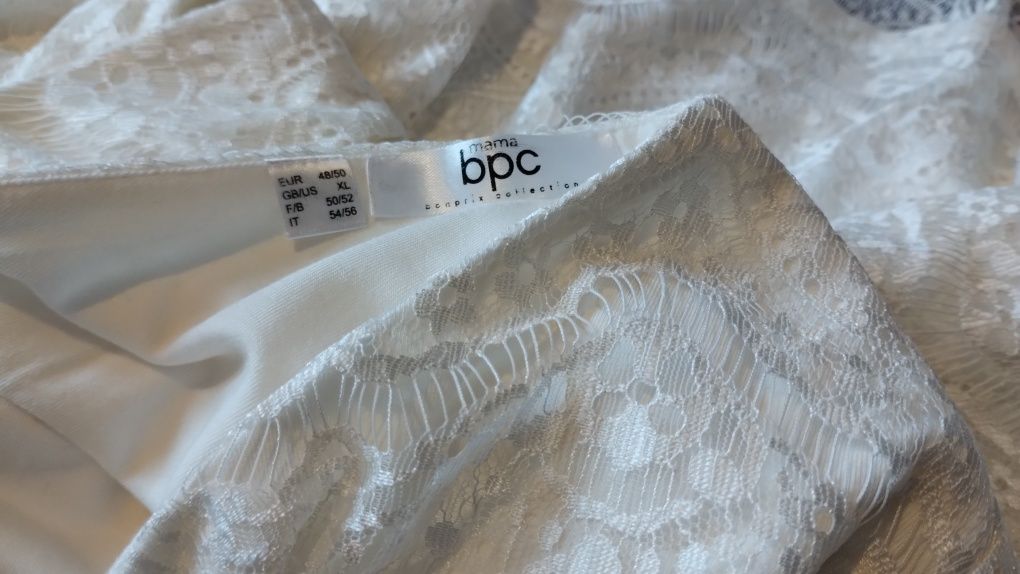 Sukienka ciążowa ślubna BPC ecrue