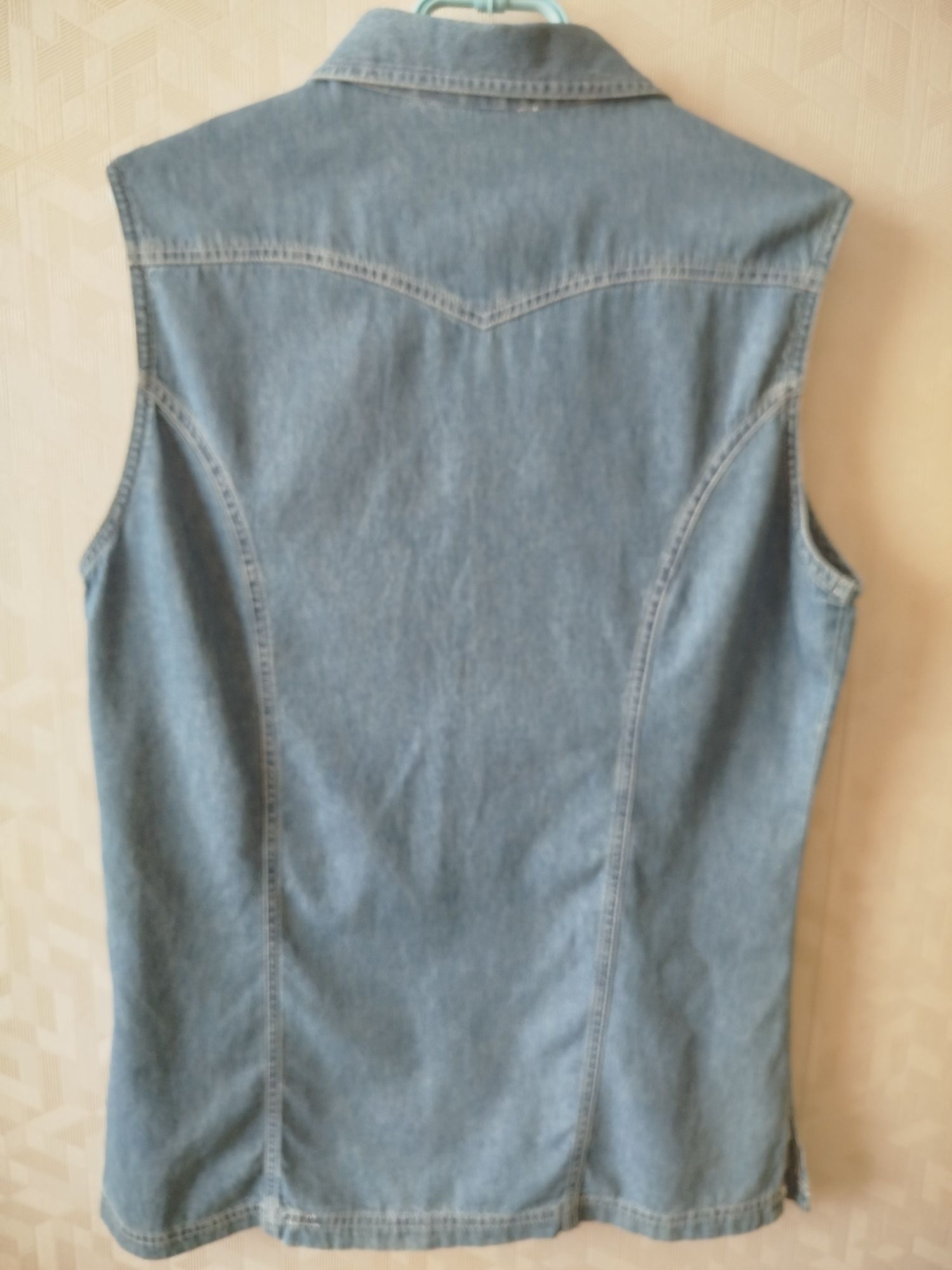 Kamizelka damska dżinsowa L/ XL