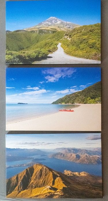 Fotoobraz 40x60 karjobraz, góry, woda, Nowa Zelandia