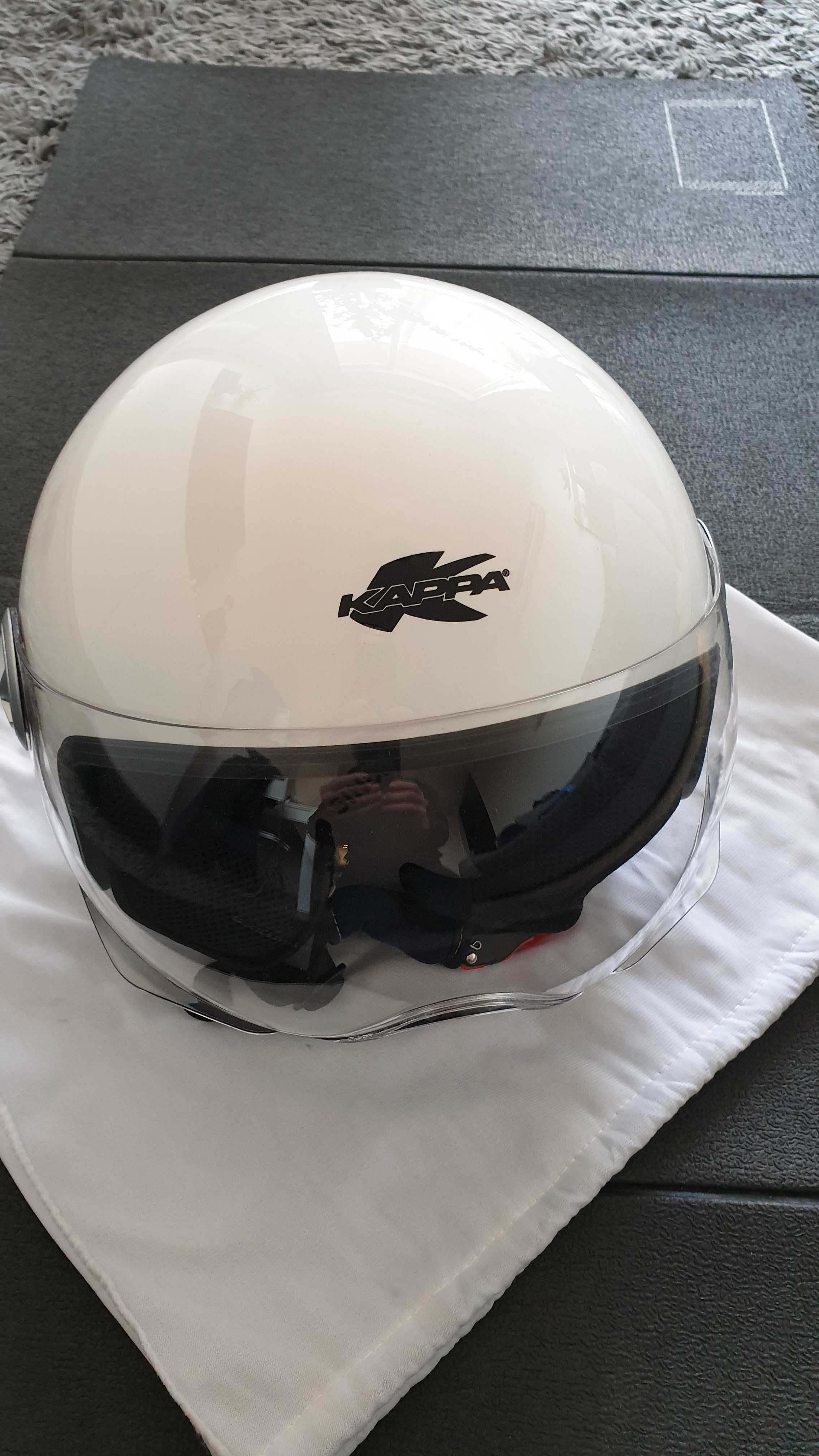 kask na skuter / motocykl KAPPA KV-20 Rio Biały rozmiar S