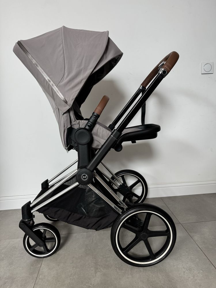 Cybex Priam 4.0 2w1 Soho Grey / Chrome Brown