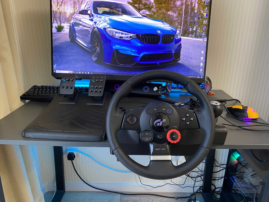 Logitech Driving Force GT | 900 градусів | Ігрове кермо